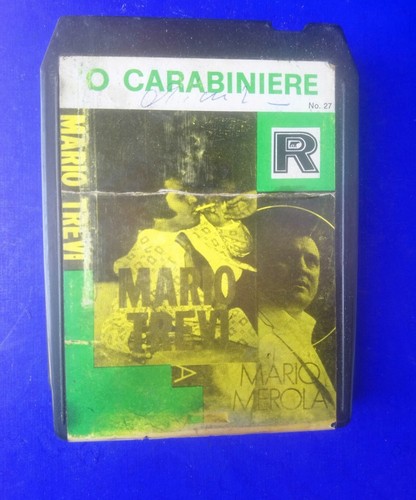 Cassetta stereo 8 mario - stereo,
