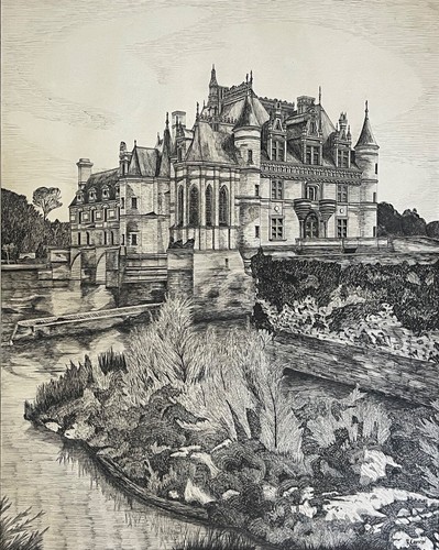 Castello chenonceau grande - castello,