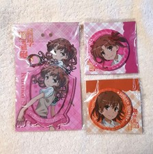 Distintivi e portachiavi A Certain Scientific Railgun Can Mikoto Misasa Kuroko Shirai