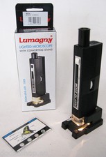 MICROSCOPIO LUMAGNY PORTATILE CON LUCE 60X 100X NUOVO