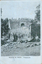 dh417 cartolina rocca di papa