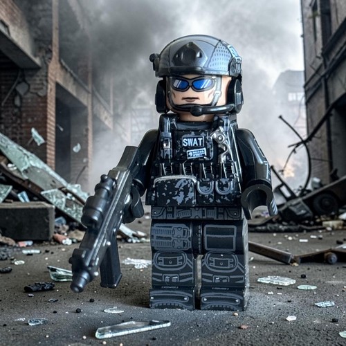 Minifigure soldatino militare