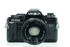 Minolta X-700 SLR, nero & MD Rokkor 50 mm f/1,7 | 64955