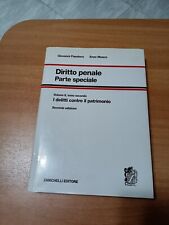 DIRITTO PENALE PARTE SPECIALE SECONDA EDIZIONEGiovanni Fiandaca Enzo Musco 2000
