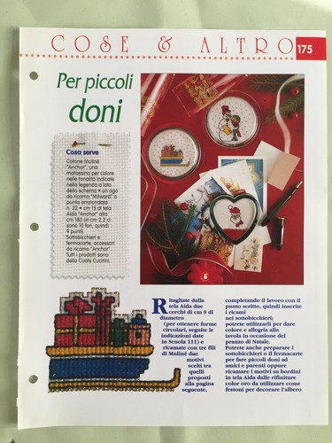 Schema punto croce ricamo - schema,