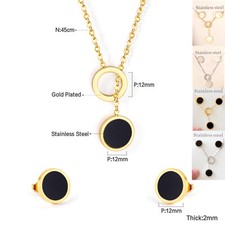 Set collana orecchini in