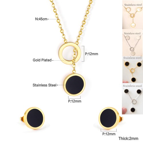 Set collana orecchini - , in