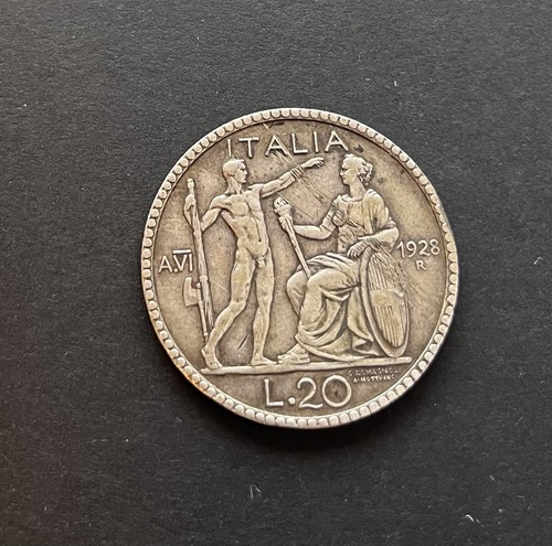 Regno italia lire - d’italia, 20