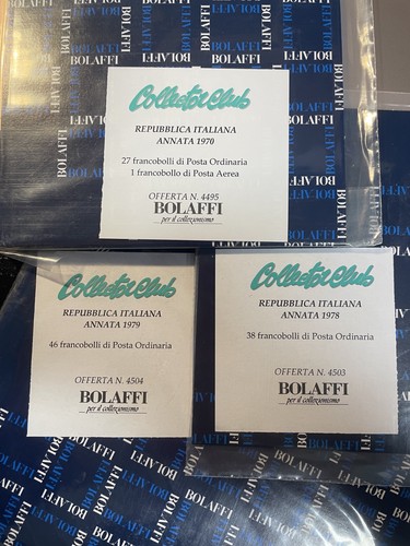 Bolaffi francobolli annata - bolaffi,