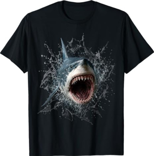 Shirt grande squalo bianco - squalo,