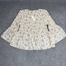 Adiva Top Womens Large Cream