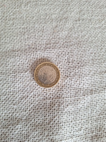 Moneta euro rara francese - 1,