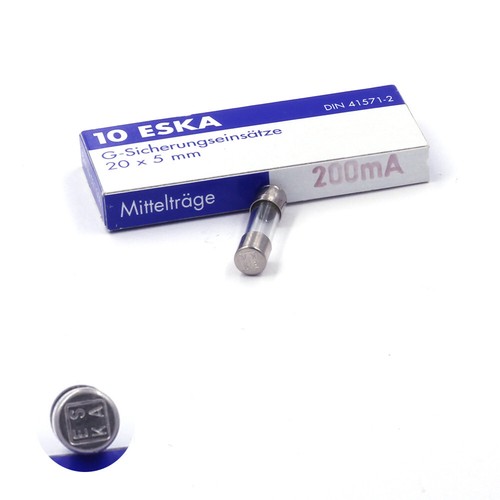 Fusible verre 5x20 moyen - fusible,