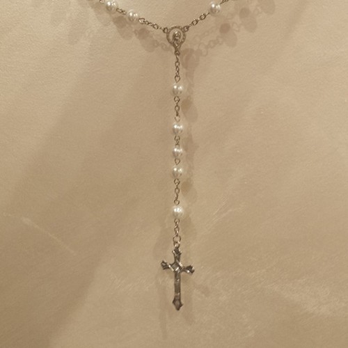 Rosario argento donna - argento, pl