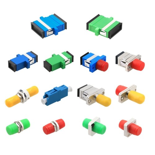 6pcs st lc - sc, fibra