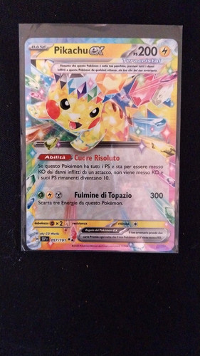 Pokemon card pikachu - pikachu, ssp