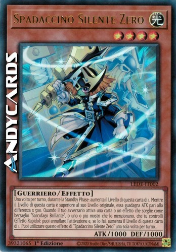 Spadaccino silente zero - zero, •