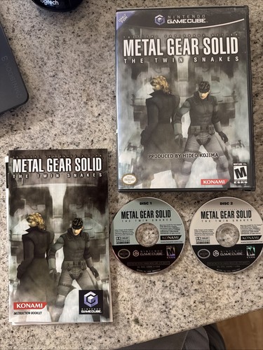 Nintendo gamecube metal gear - gamecube,