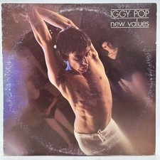 IGGY POP - NEW VALUES (33 RPM - ITALY - FIRST PRESSING)