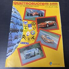 ALBUM FIGURINE " QUATTRORUOTE "   EDIZIONE FLASH - LAMPO     OTTIMO Mancano 4 Fi