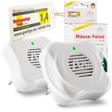 2x Repellente Topi Ultrasuoni
