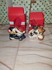 Thun Addobbo Natale Coppia Pinguino Natale Insieme Volpe Procione Prezzo A Pezzo