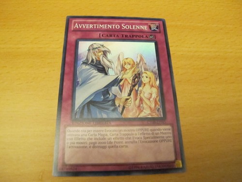 Avvertimento solenne yugioh - 1,
