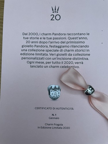 Charm pandora - pandora, 20°