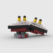 RMS Titanic Sank Ship MOC set