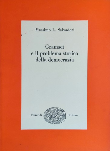 Salvadori massimo gramsci e - l.,