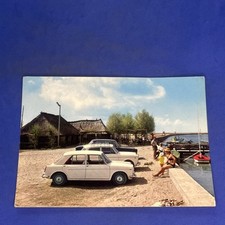 lido di bibione casoni pescatori CARTOLINA A COLORI