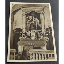 Cartolina Vercelli - Collegio Maschile Dal Pozzo - Altare della Cappella Interna