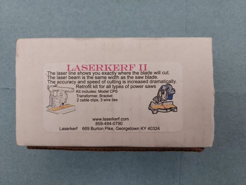 Laser kerf kit per seghetto - ii,