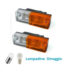 Coppia Fanali Anteriori Destro E Sinistro Per Trattori FIAT LANDINI 165X60MM