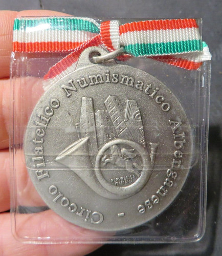 Medaglia circolo filatelico - medaglia,