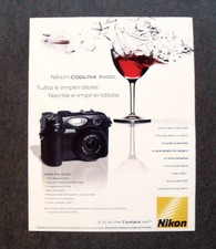 [GCG] I532 - Advertising Pubblicità - NIKON COOLPIX 5400 , IMPERDIBILE