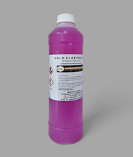 Elettrolita Oro 50 ml con 8 grammi Oro/L. - Goldsolution dorato - oro duro