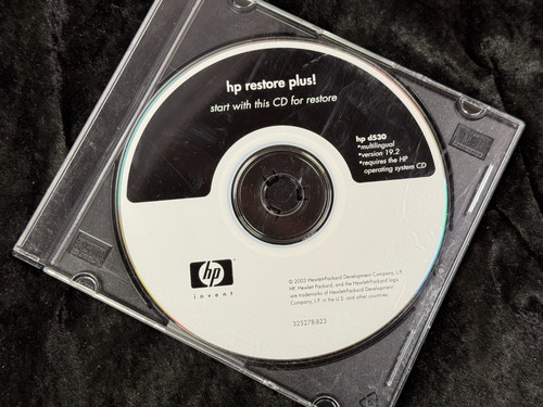 Restore plus per cd - hp,