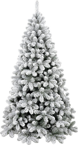 Albero natale innevato - albero,