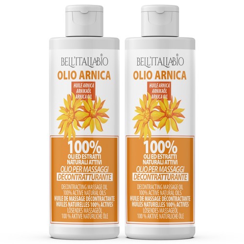Olio arnica massaggi sport - arnica, e