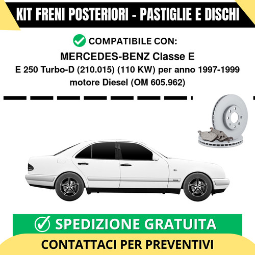 Kit freni posteriori - freni,