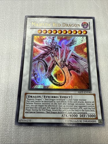 Carta yugioh maestoso - carta, drago