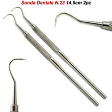 Sonda uncino dentale specillo - uncino,