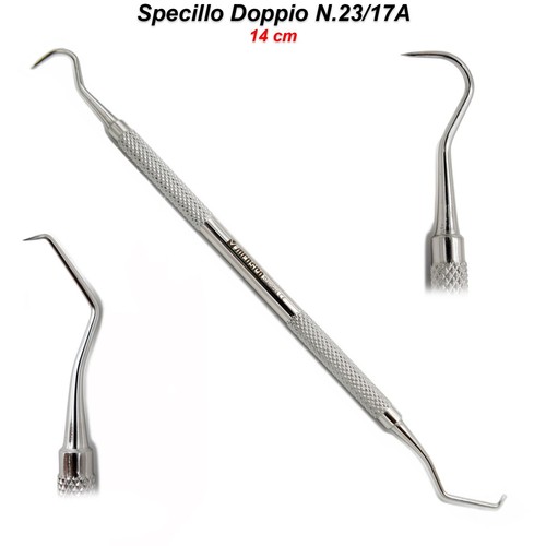 Specillo doppio 17a - specillo, 23/17a