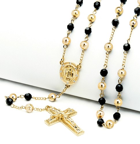 Collana rosario uomo - collana,
