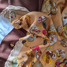 Sciarpa di seta vintage Hermes