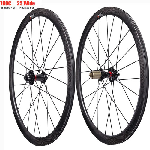 Set ruote bici strada carbonio