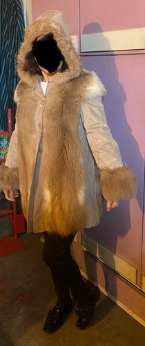 Parka con pelliccia colore