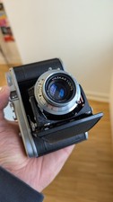 VOIGTLÄNDER PERKEO I con Vaskar 1:4,5/75 + custodia pronta consegna in vera pelle