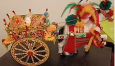 Carretto siciliano legno - carretto,